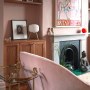 The Big Small House | A deliciously pink drawing room | Interior Designers